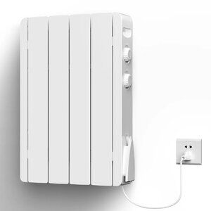 Fierscial 800W Electric Wall Mount or Portable Smart Convection Space Heater